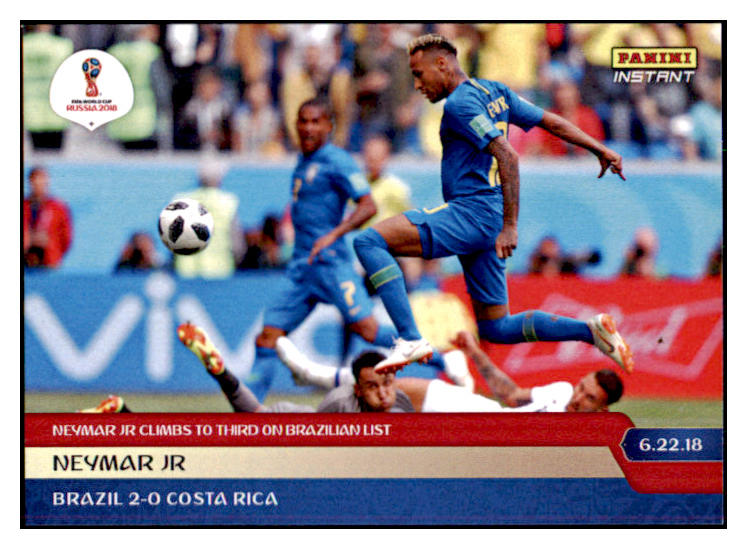 2018 Panini Instant #053 Neymar Jr. Brazil 1 Of 109 433235