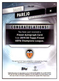 2019 Topps Finest Autographs #FA-DP Dani Parejo Valencia 433491
