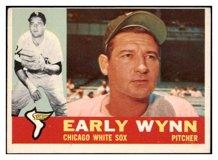 1960 Topps Baseball #001 Early Wynn White Sox VG-EX 434186
