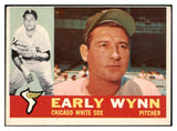 1960 Topps Baseball #001 Early Wynn White Sox VG-EX 434186