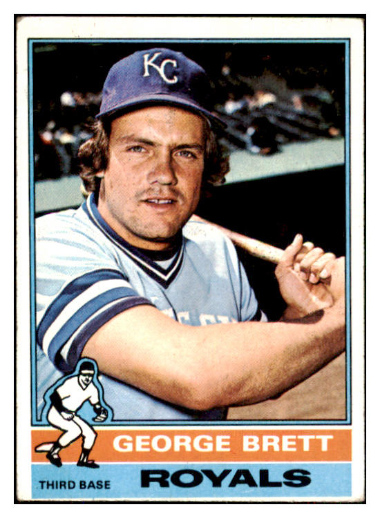 1976 Topps Baseball #019 George Brett Royals VG-EX 434254