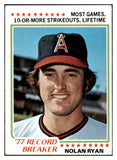 1978 Topps Baseball #006 Nolan Ryan RB Angels EX 434723
