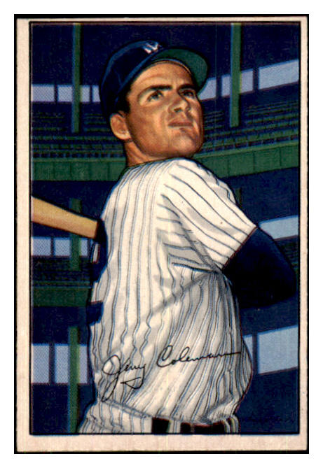 1952 Bowman Baseball #073 Jerry Coleman Yankees EX-MT 434967