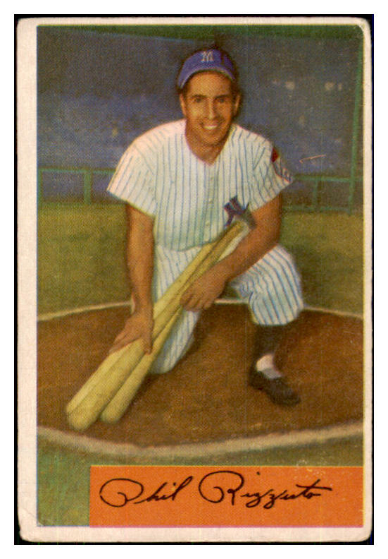 1954 Bowman Baseball #001 Phil Rizzuto Yankees VG 434994