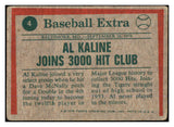 1975 Topps Mini Baseball #004 Al Kaline HL Tigers GD-VG 435148