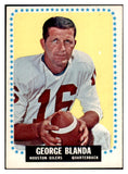 1964 Topps Football #068 George Blanda Oilers EX-MT 435484