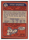 1973 Topps Football #481 Steve Spurrier 49ers NR-MT 435504