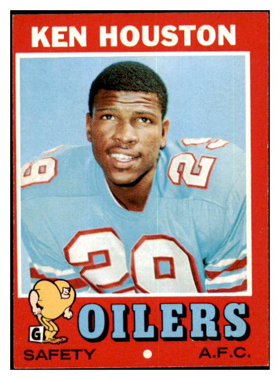 1971 Topps Football #113 Ken Houston Oilers EX-MT 435564