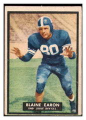 1951 Topps Magic Football #020 Blaine Earon Duke GD-VG Scratched 435935