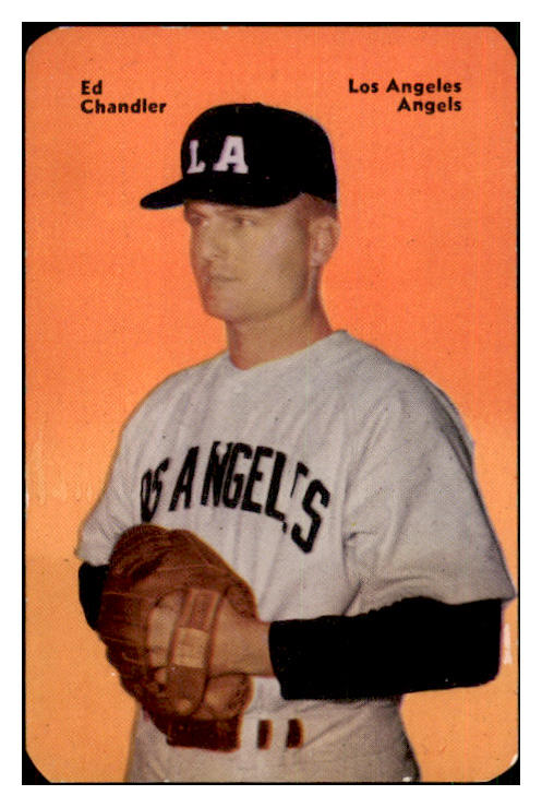 1952 Mothers Cookies #063 Ed Chandler Los Angeles EX 435981
