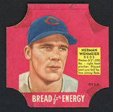 1951 Fischers Bread Herman Wehmeier Reds VG-EX Tape w/Tab 436338