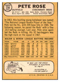 1968 Topps Baseball #230 Pete Rose Reds EX-MT 436965