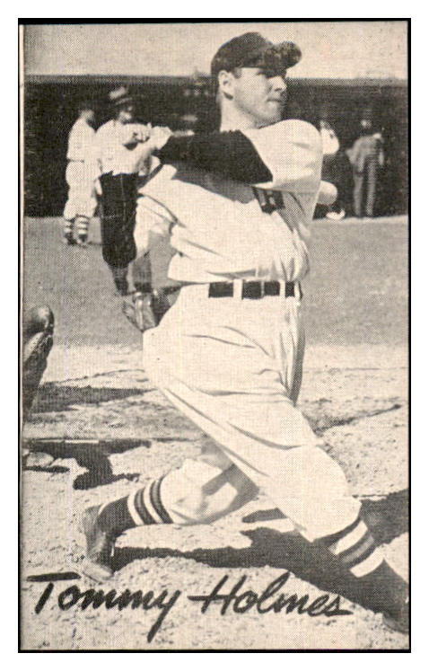 1947 Homogenized Bond Tommy Holmes Braves NR-MT 437275