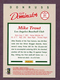 2014 Donruss Elite Dominator #021 Mike Trout Angels 437966