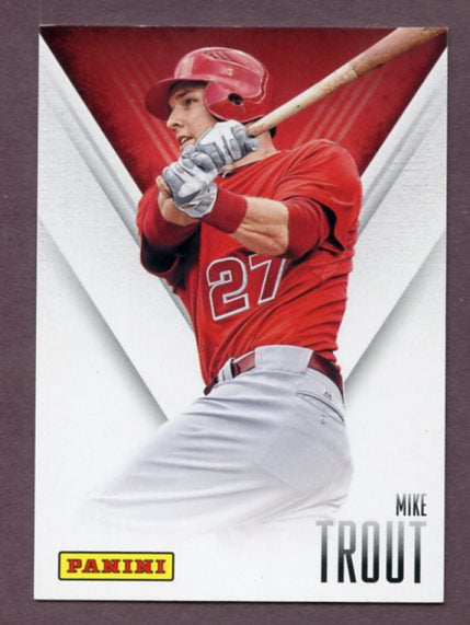 2014 Panini Fathers Day #018 Mike Trout Angels 437978