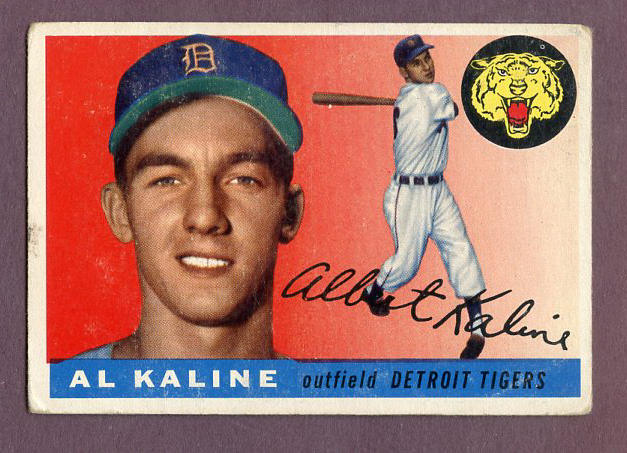 1955 Topps Baseball #004 Al Kaline Tigers VG 438162