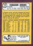 1968 Topps Baseball #410 Fergie Jenkins Cubs VG-EX 438354