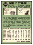 1967 Topps Baseball #140 Willie Stargell Pirates EX 439311