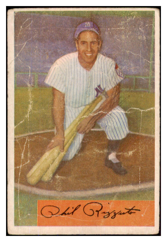 1954 Bowman Baseball #001 Phil Rizzuto Yankees PR-FR 439531