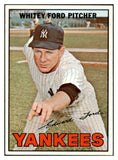 1967 Topps Baseball #005 Whitey Ford Yankees NR-MT 440448