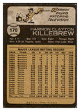 1973 Topps Baseball #170 Harmon Killebrew Twins VG-EX 440601