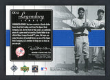 2000 UD Yankees Legends CK-LL Charlie Keller Yankees 441073