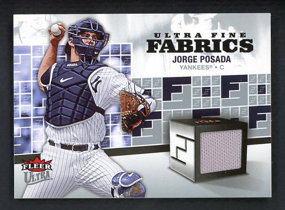 2006 Fleer Ultra FM-JP Jorge Posada Yankees 441091