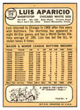 1968 Topps Baseball #310 Luis Aparicio White Sox EX-MT/NR-MT 441262