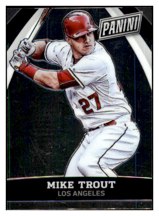 2015 Panini National VIP #054 Mike Trout Angels 441681
