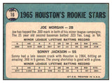1965 Topps Baseball #016 Joe Morgan Astros Good ink back 443785