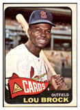 1965 Topps Baseball #540 Lou Brock Cardinals VG-EX 444160