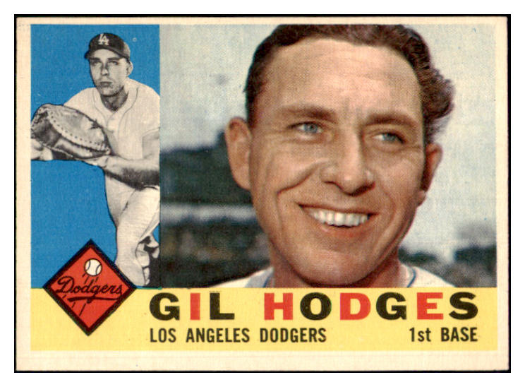 1960 Topps Baseball #295 Gil Hodges Dodgers NR-MT 445007