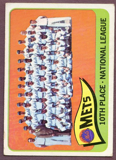 1965 Topps Baseball #551 New York Mets Team VG-EX 445960