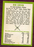 1963 Fleer Baseball #061 Bob Gibson Cardinals EX 446387
