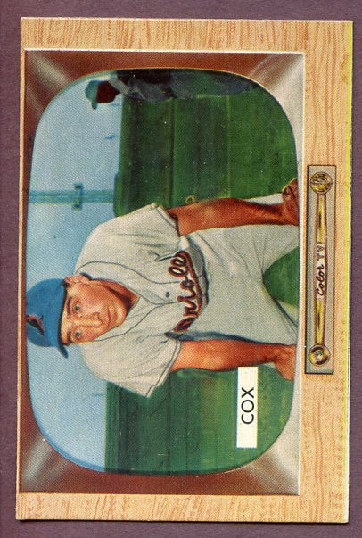 1955 Bowman Baseball #056 Billy Cox A's EX-MT 448725