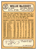 1968 Topps Baseball #290 Willie McCovey Giants EX 448948