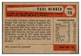 1954 Bowman Baseball #013 Paul Minner Cubs EX-MT 449959
