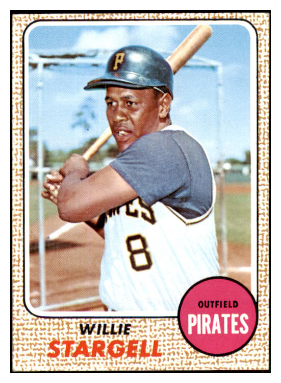 1968 Topps Baseball #086 Willie Stargell Pirates EX-MT 450673