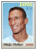 1970 Topps Baseball #666 Adolfo Phillips Expos VG-EX 452446