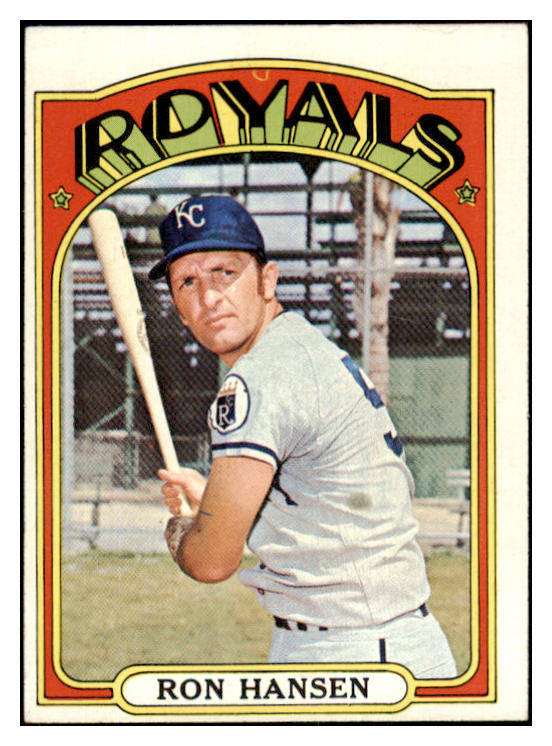 1972 Topps Baseball #763 Ron Hansen Royals EX-MT 455043