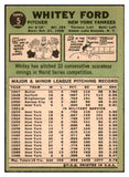 1967 Topps Baseball #005 Whitey Ford Yankees EX+/EX-MT 456139