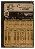 1973 Topps Baseball #130 Pete Rose Reds Good 456267
