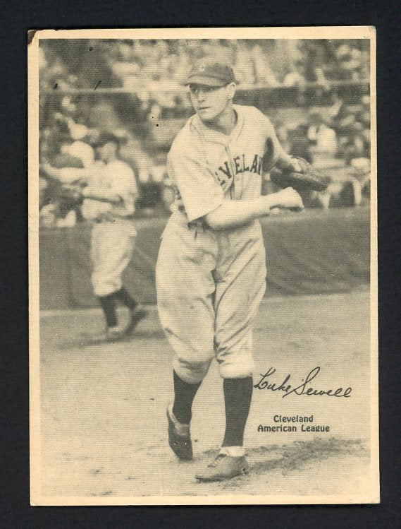 1929 R316 Kashin Luke Sewell Indians Good 456509