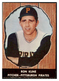 1958 Hires #031 Ron Kline Pirates NR-MT No Tab 456565