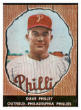 1958 Hires #012 Dave Philley Phillies EX-MT No Tab 456576