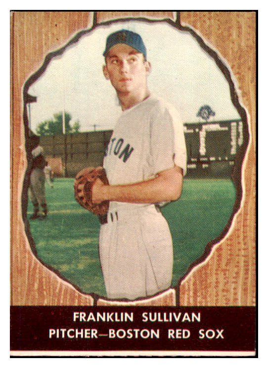 1958 Hires #058 Frank Sullivan Red Sox EX-MT No Tab 456584