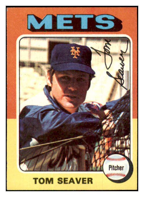 1975 Topps Mini Baseball #370 Tom Seaver Mets EX-MT 456630