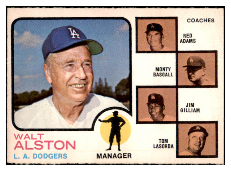 1973 O Pee Chee Baseball #569 Walt Alston Dodgers NR-MT 456714