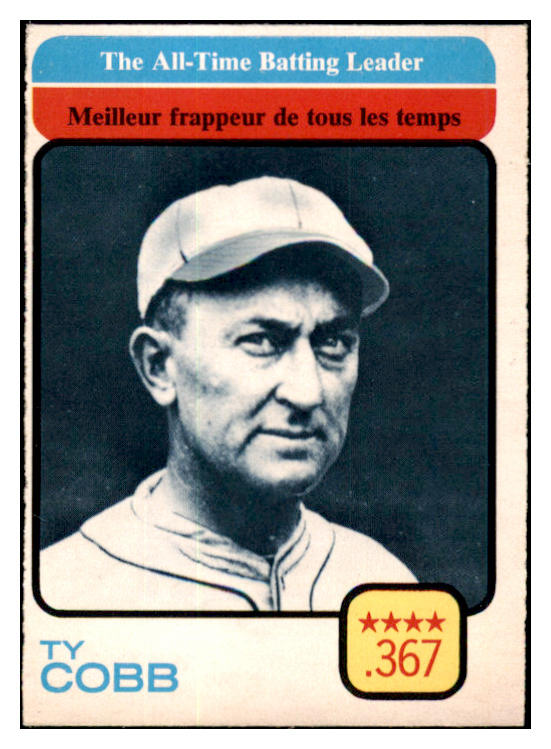 1973 O Pee Chee Baseball #475 Ty Cobb Tigers NR-MT oc 456730