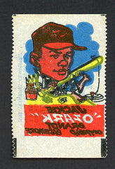 1961 Topps Baseball Rub Offs Jackie Brandt Orioles EX-MT 458590